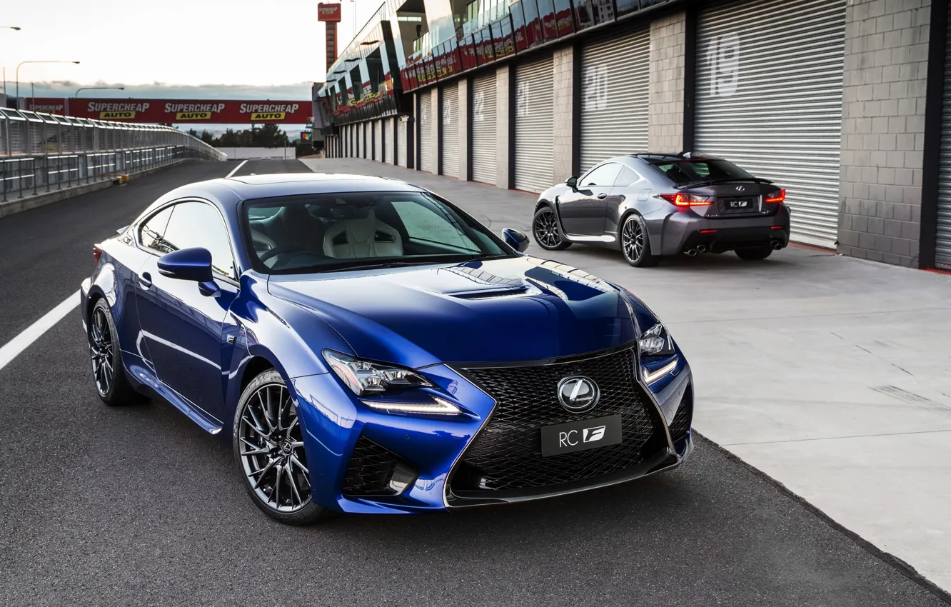 Photo wallpaper Lexus, Lexus, AU-spec, 2014, RC F