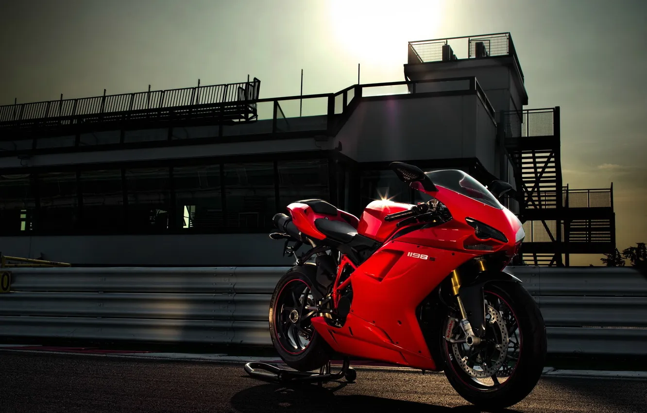 Photo wallpaper red, Ducati, brembo, 1198s