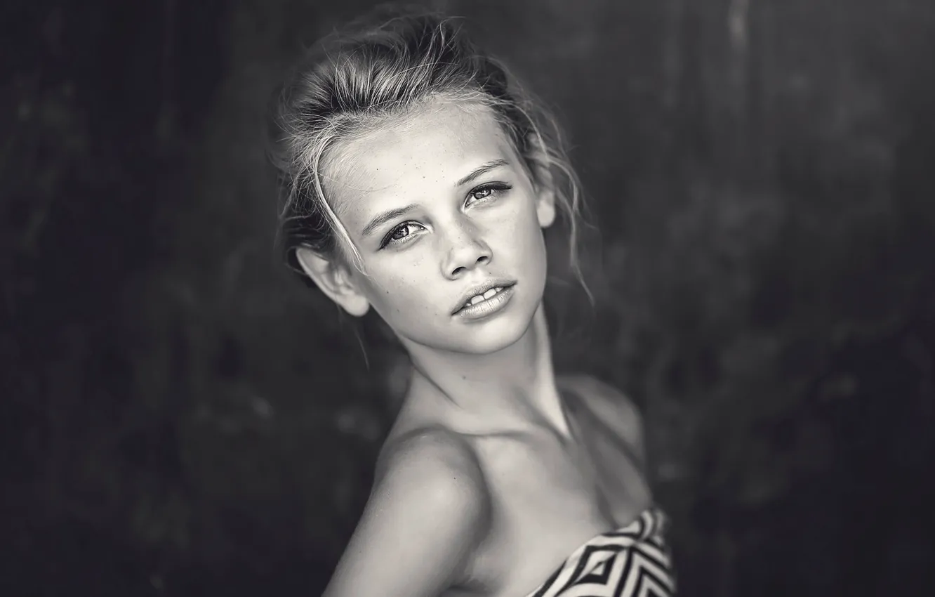 Photo wallpaper portrait, girl, Julia Altork