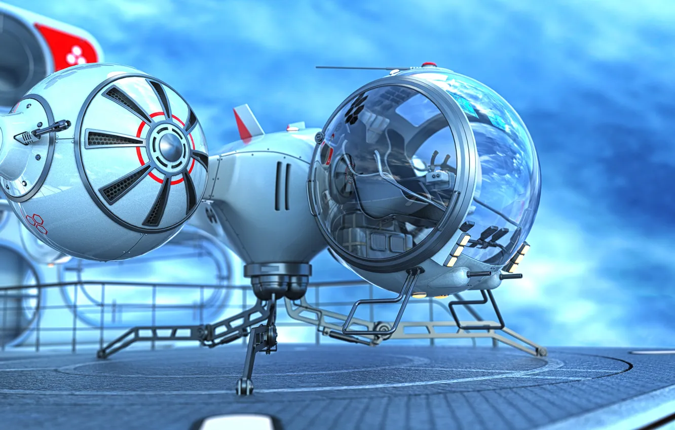 Photo wallpaper transport, platform, Playground, camera, Skies Above