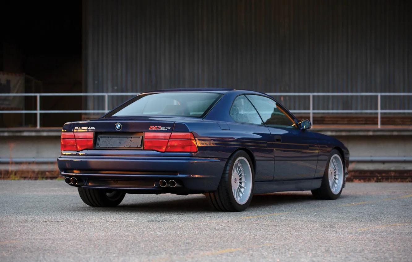 Photo wallpaper BMW, E31, Alpina, 8-series, B12, 5.7