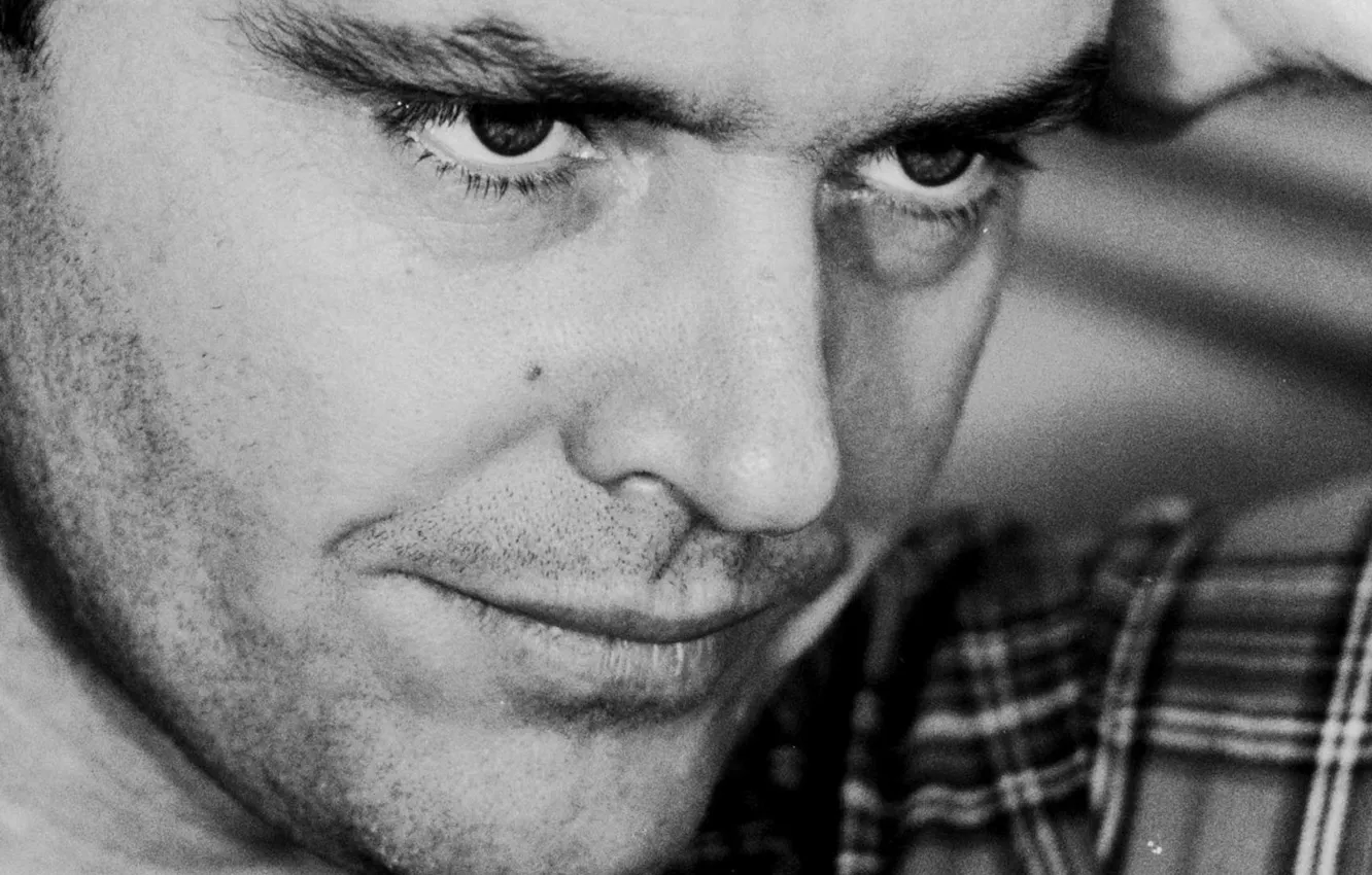 Photo wallpaper eyes, look, actor, Jack Nicholson, Jack Nicholson
