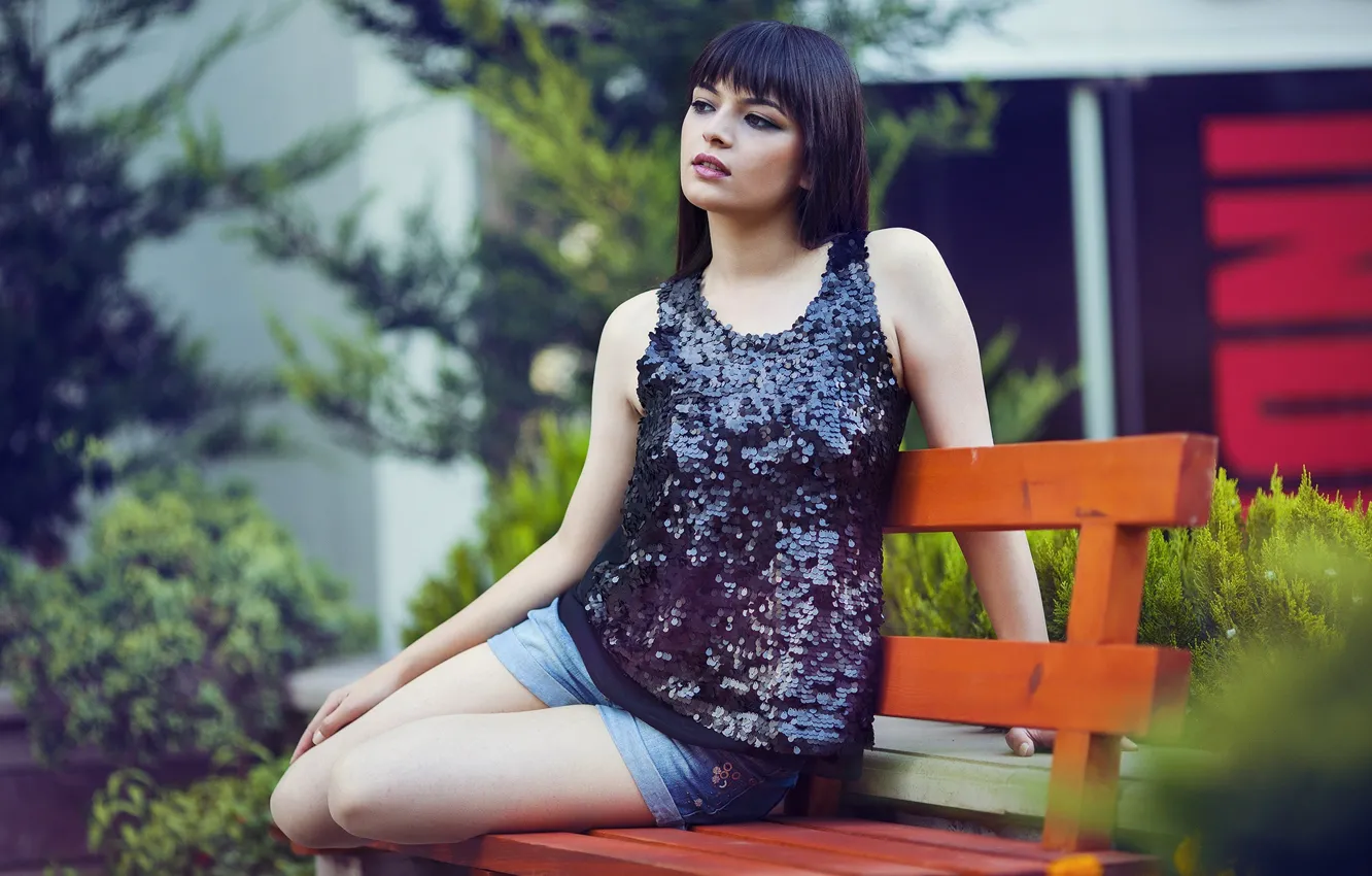 Photo wallpaper summer, girl, photography, model, hair, shop, girl, summer