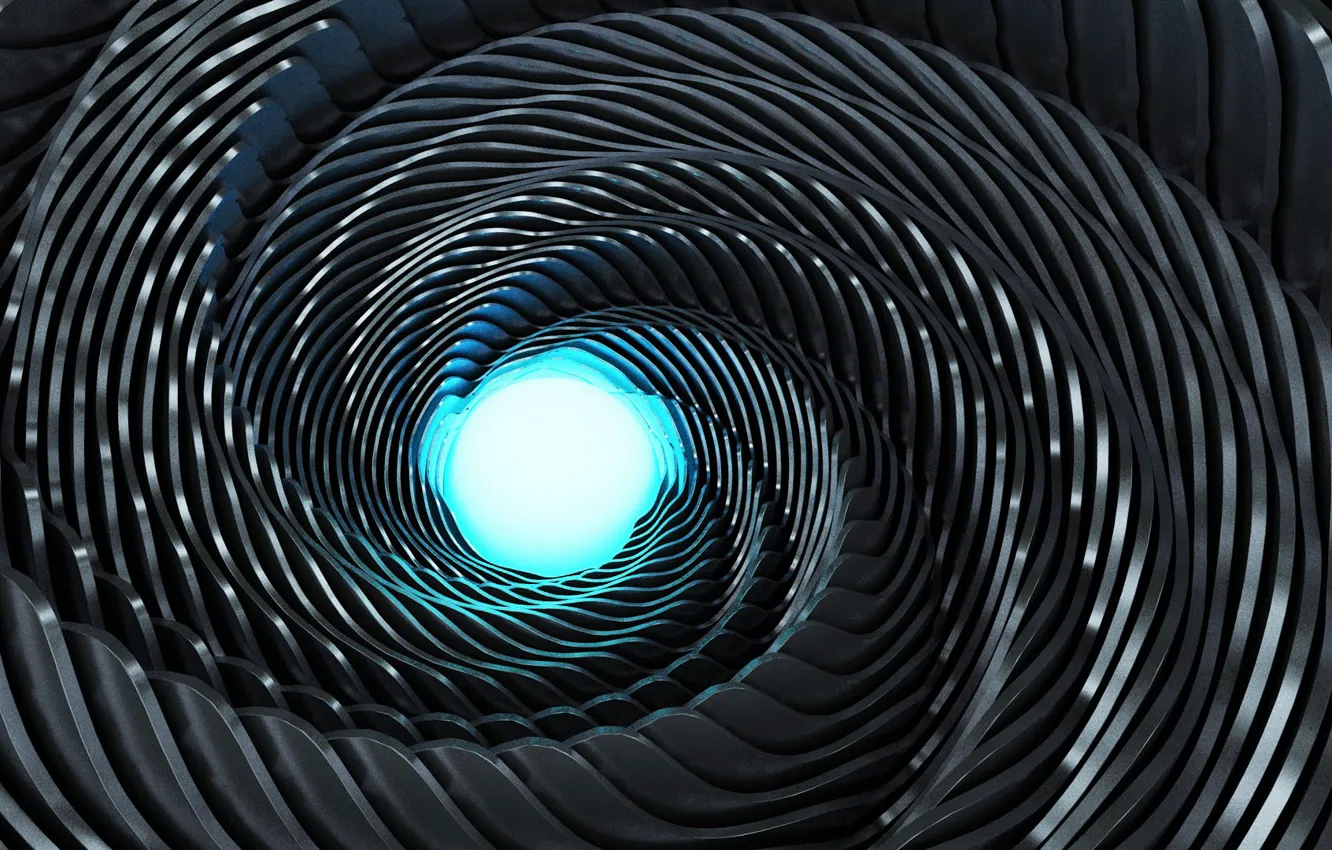 Photo wallpaper spiral, swirls, noxtrom