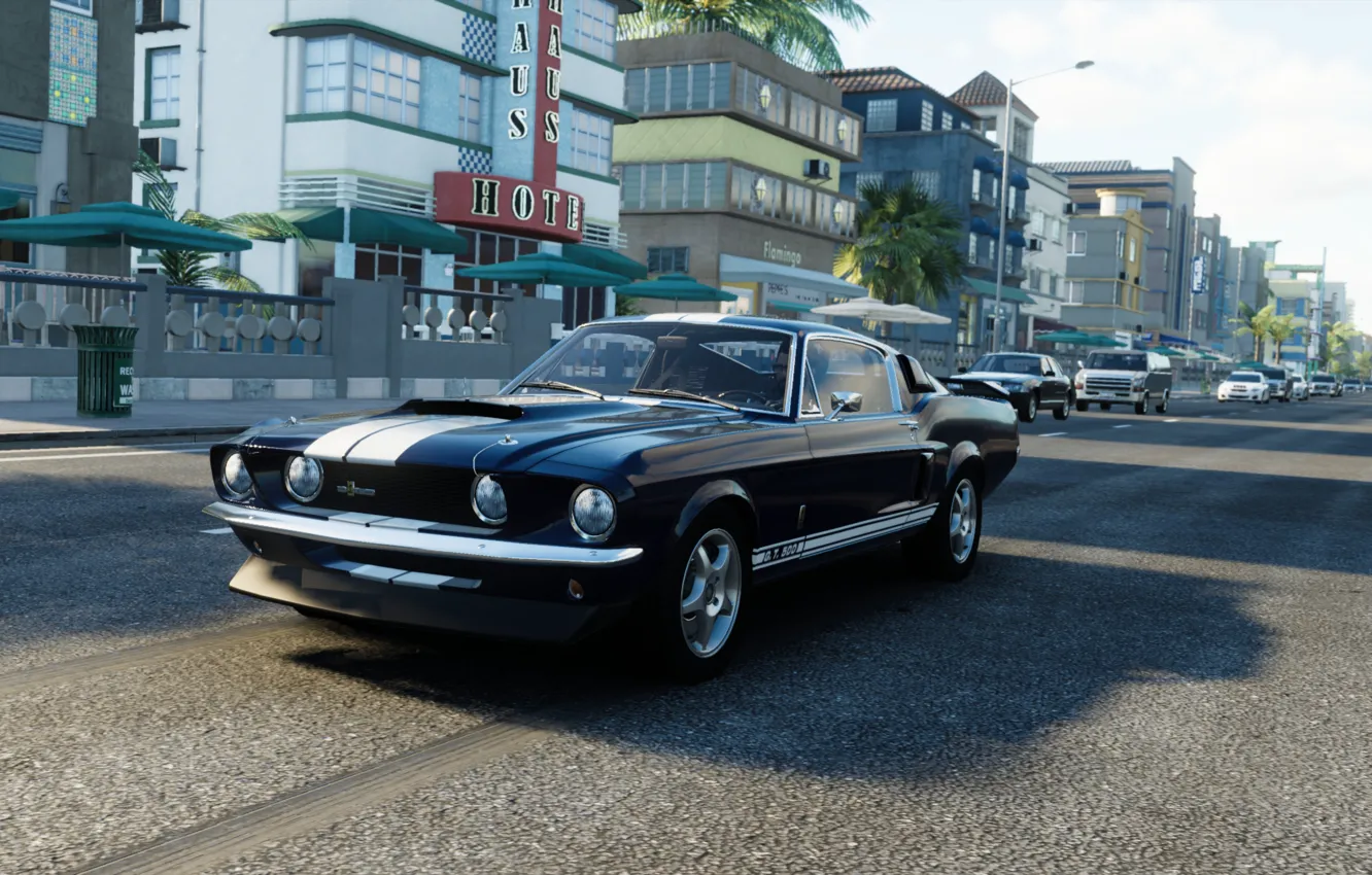 Photo wallpaper Mustang, Shelby, The Crew, GT-500