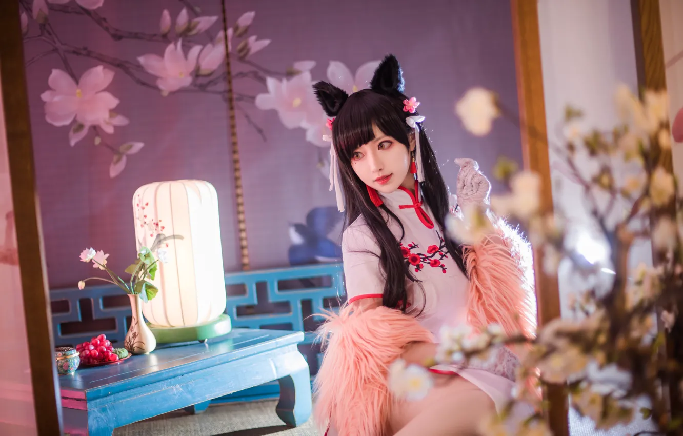 Photo wallpaper clothing, costume, Asian, beautiful