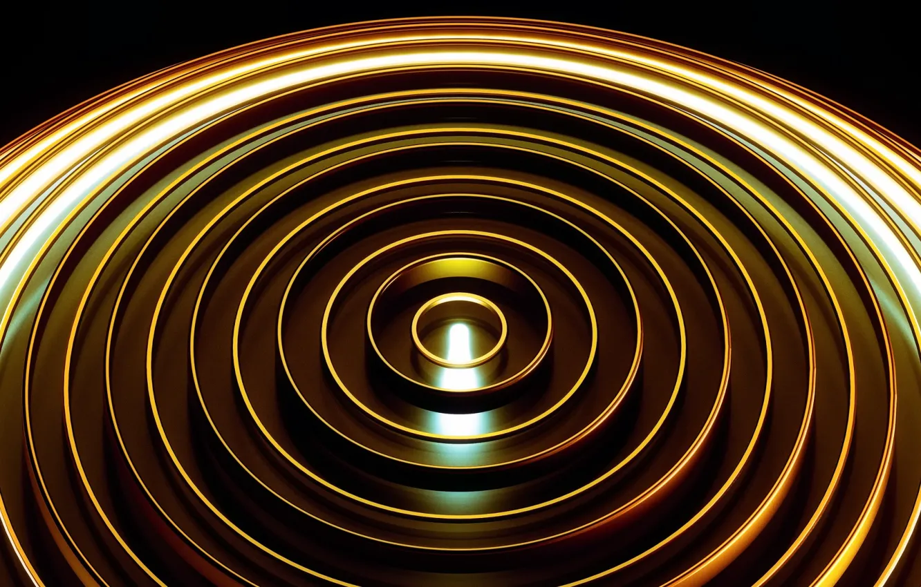 Photo wallpaper balls, sphere, the volume, edge