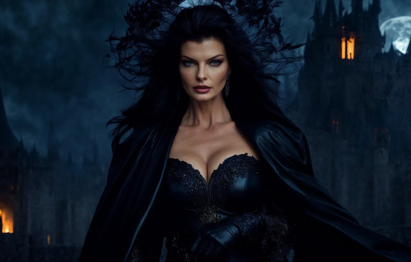 Photo wallpaper girl, lady, realism