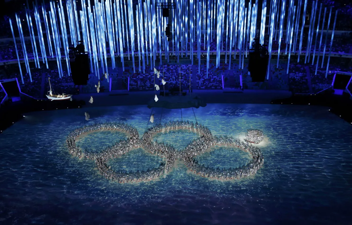 Photo wallpaper game, people, ring, Russia, Russia, Olympics, games, Olympic