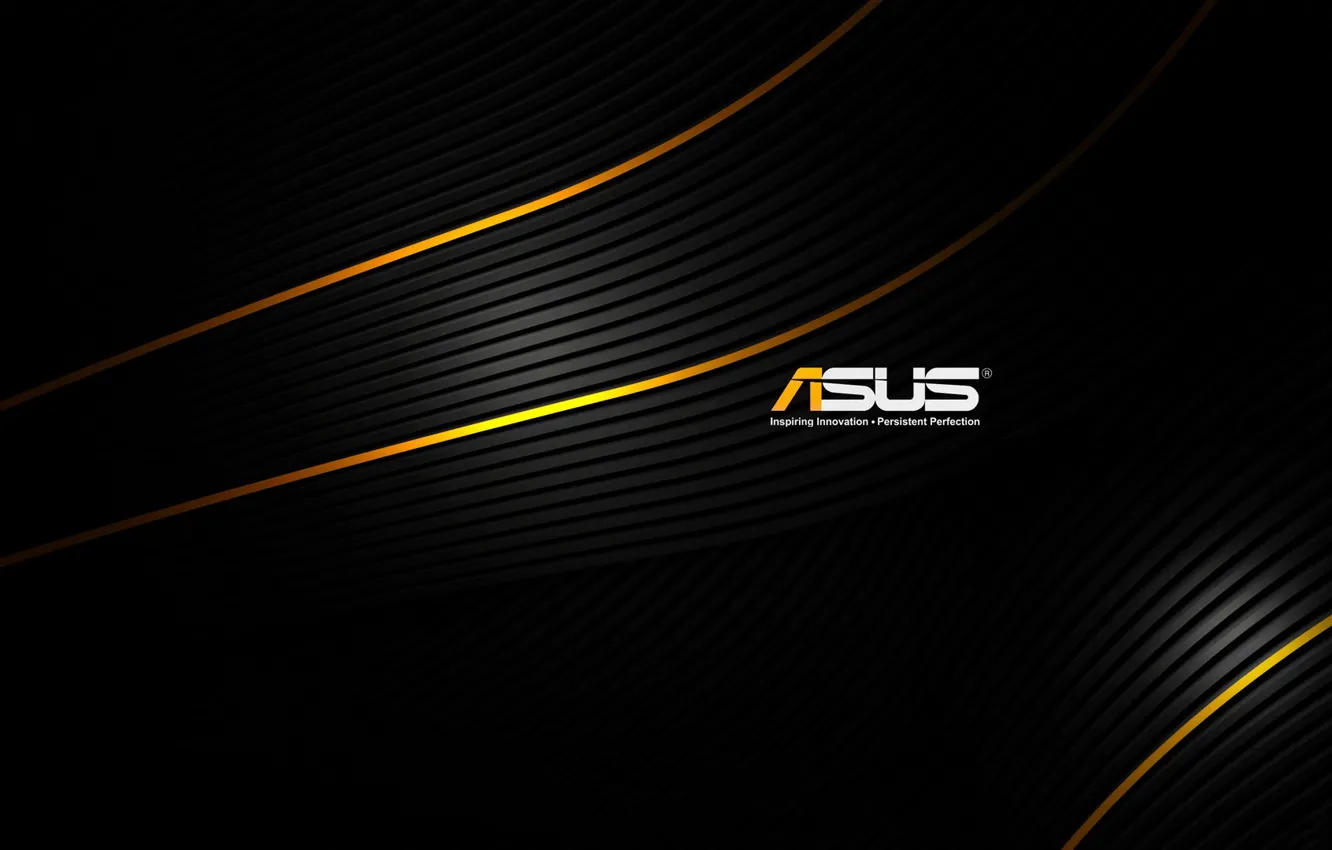 Photo wallpaper logo, emblem, games, Asus