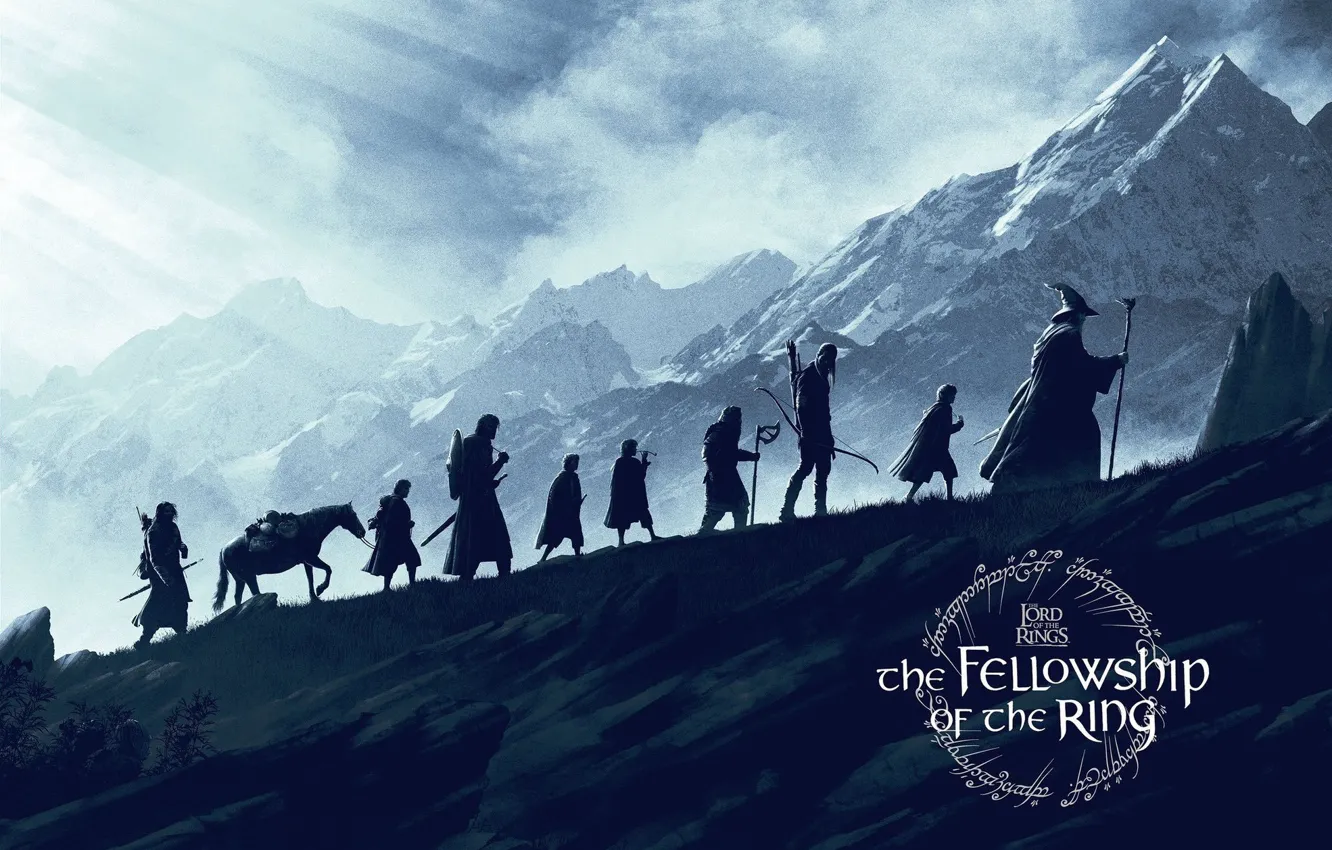Photo wallpaper The Lord of the rings, Movie, Art, Art, The film, Fiction, Fiction, The Lord of …