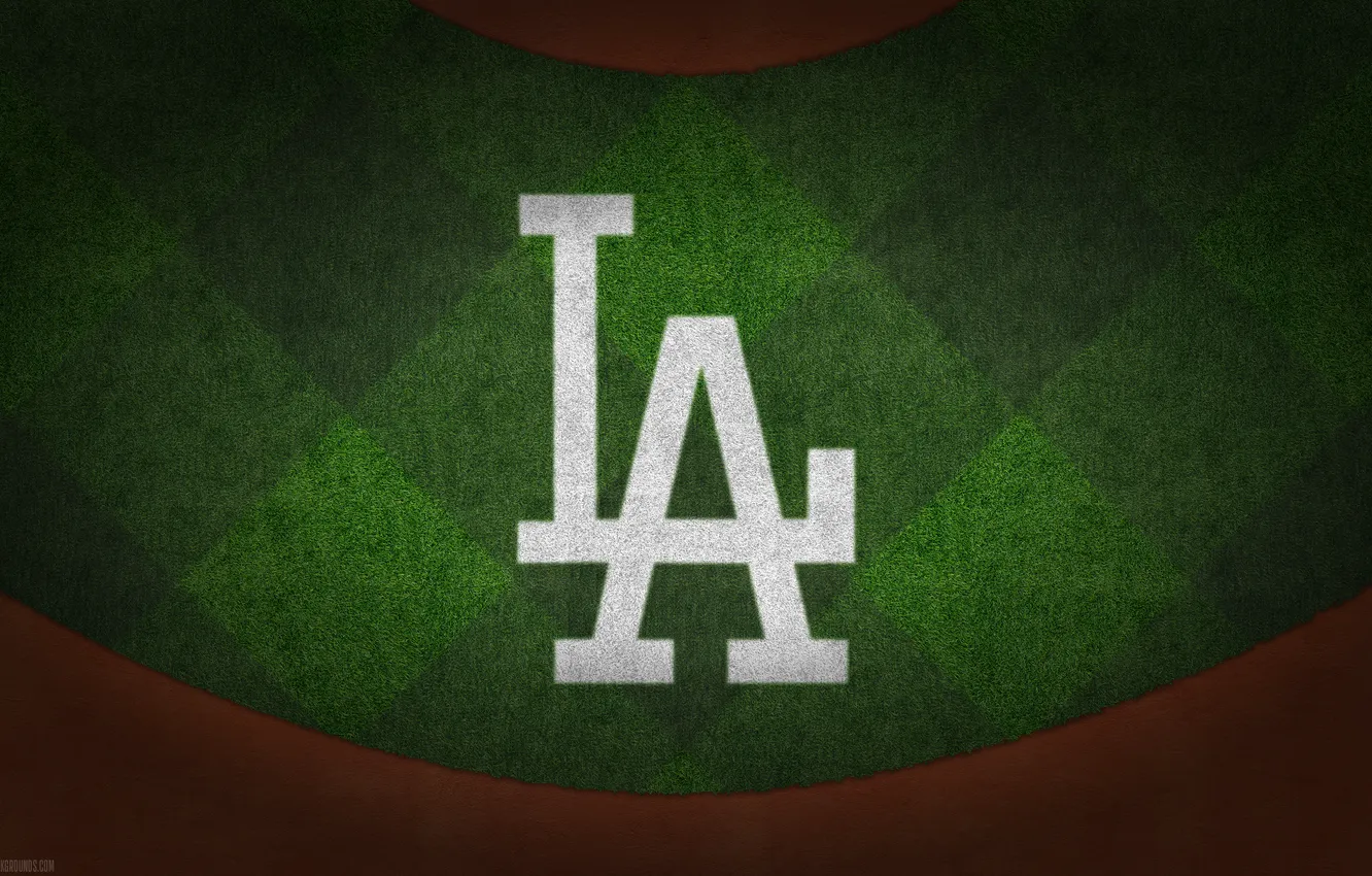 Photo wallpaper logo, baseball, MLB, Los Angeles Dodgers, Dodgers