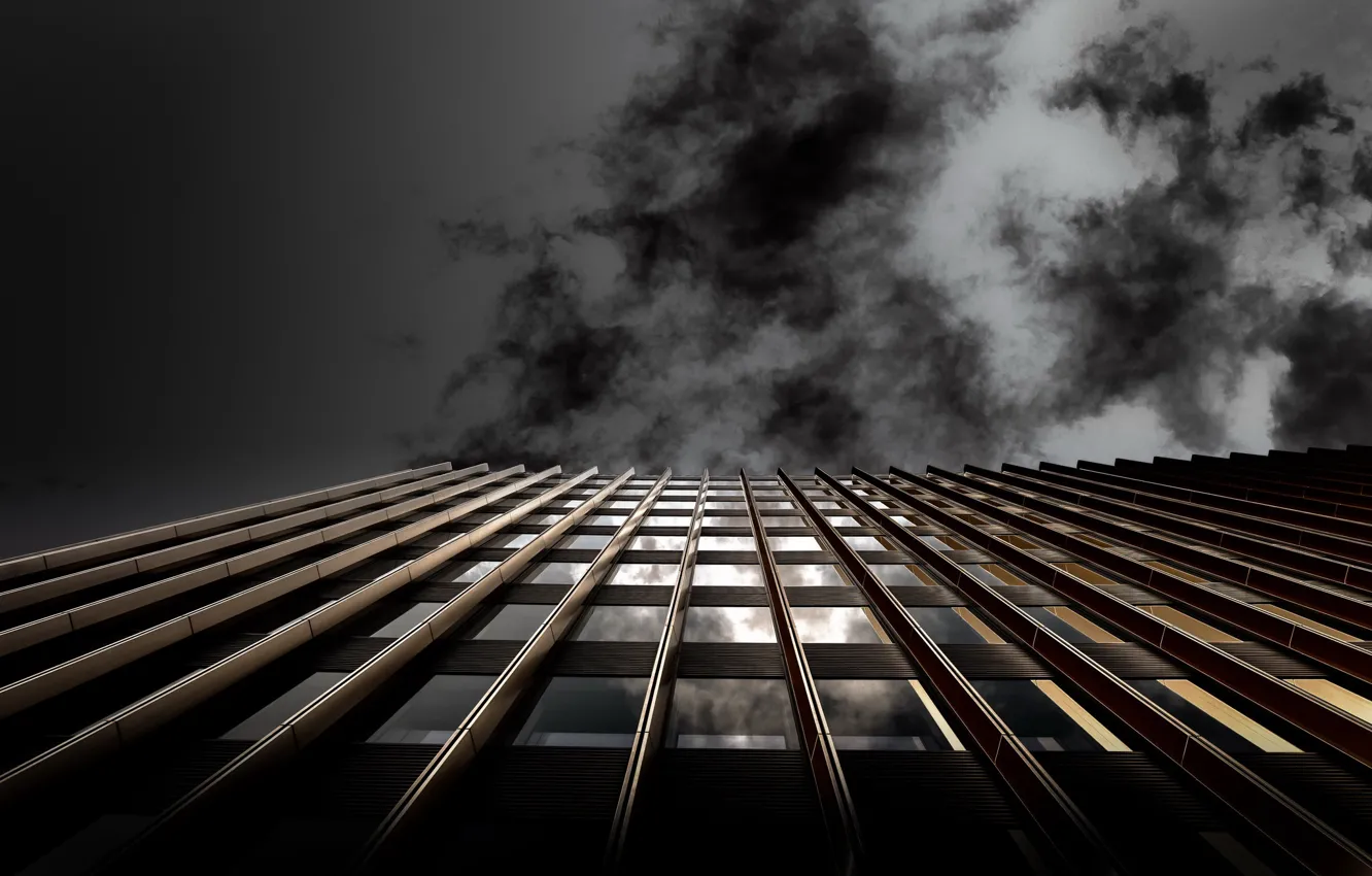 Photo wallpaper the sky, home, architecture