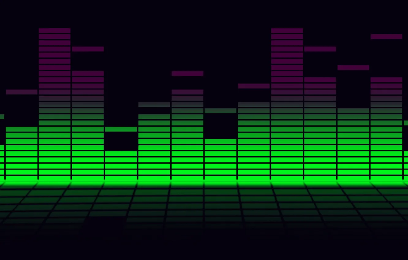 Photo wallpaper abstraction, color, gradient, equalizer