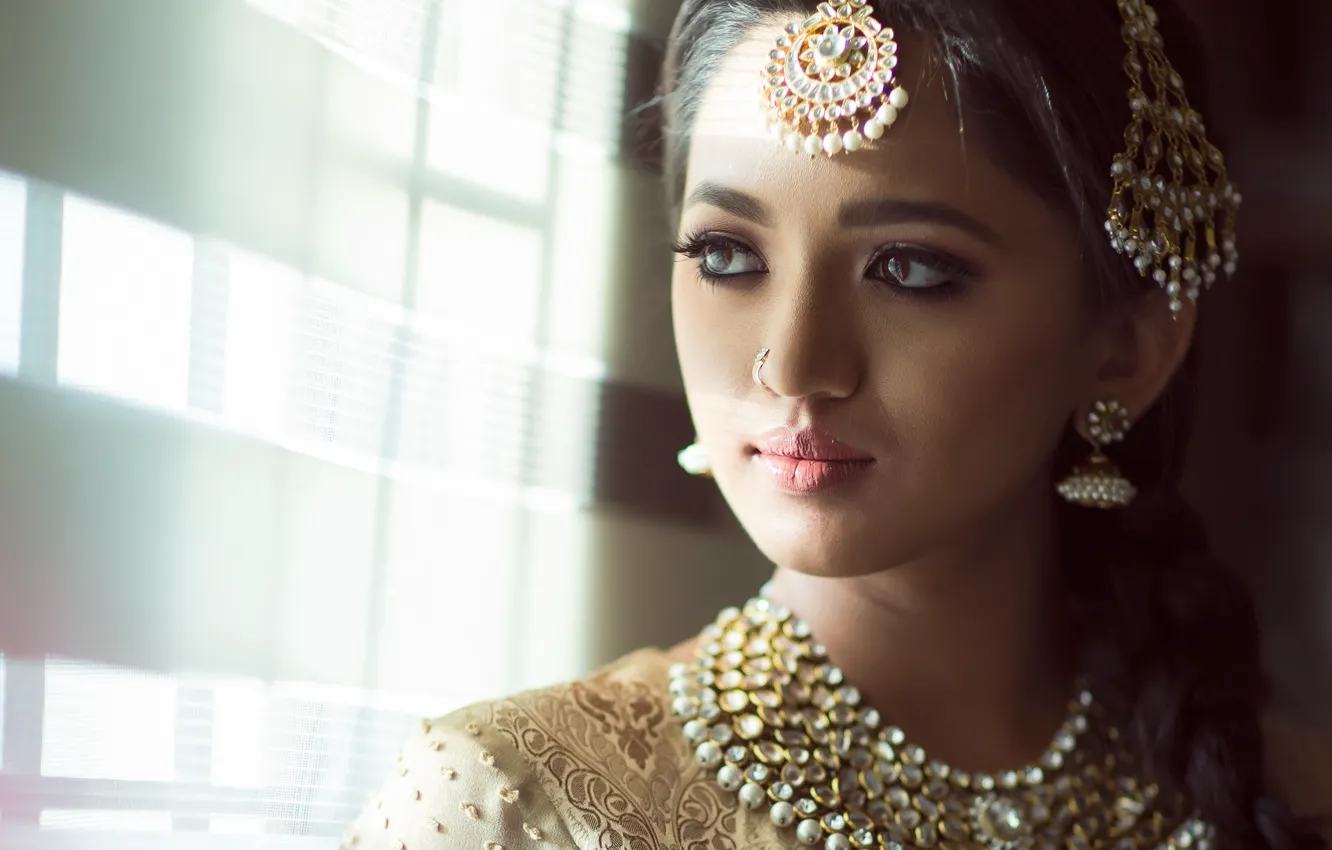 Photo wallpaper girl, hot, sexy, eyes, smile, beautiful, figure, model