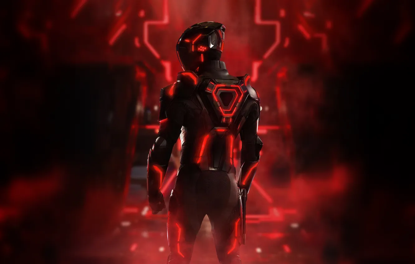 Photo wallpaper world, Action, motorcycle, sci-fi, tron 2, movie, Jared Leto, Future