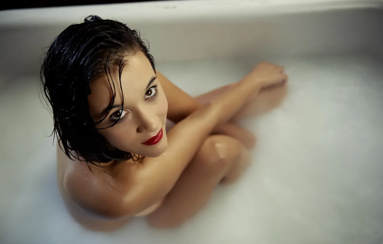 Photo wallpaper bath, Actress, DAYLE McCLEOD