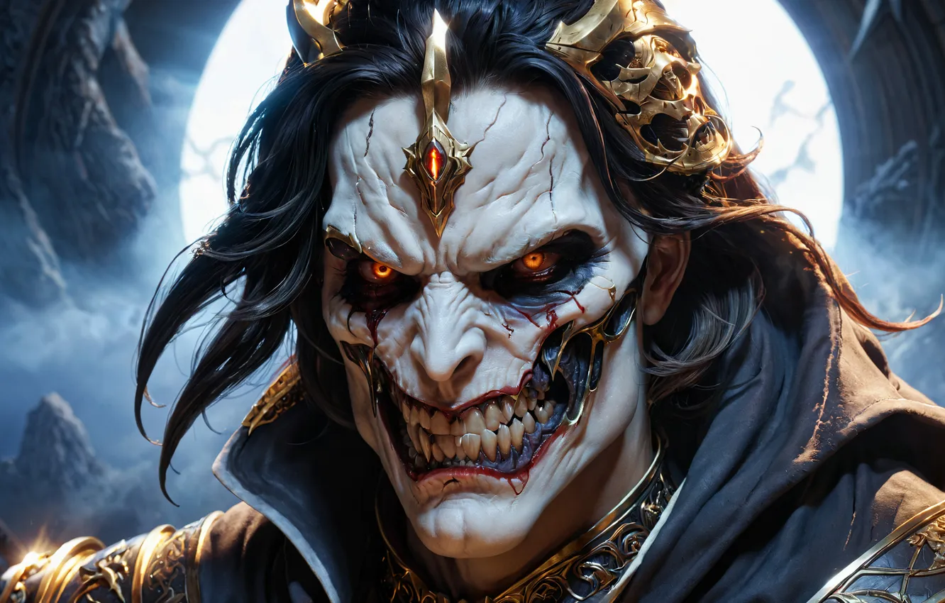 Photo wallpaper teeth, evil, characters