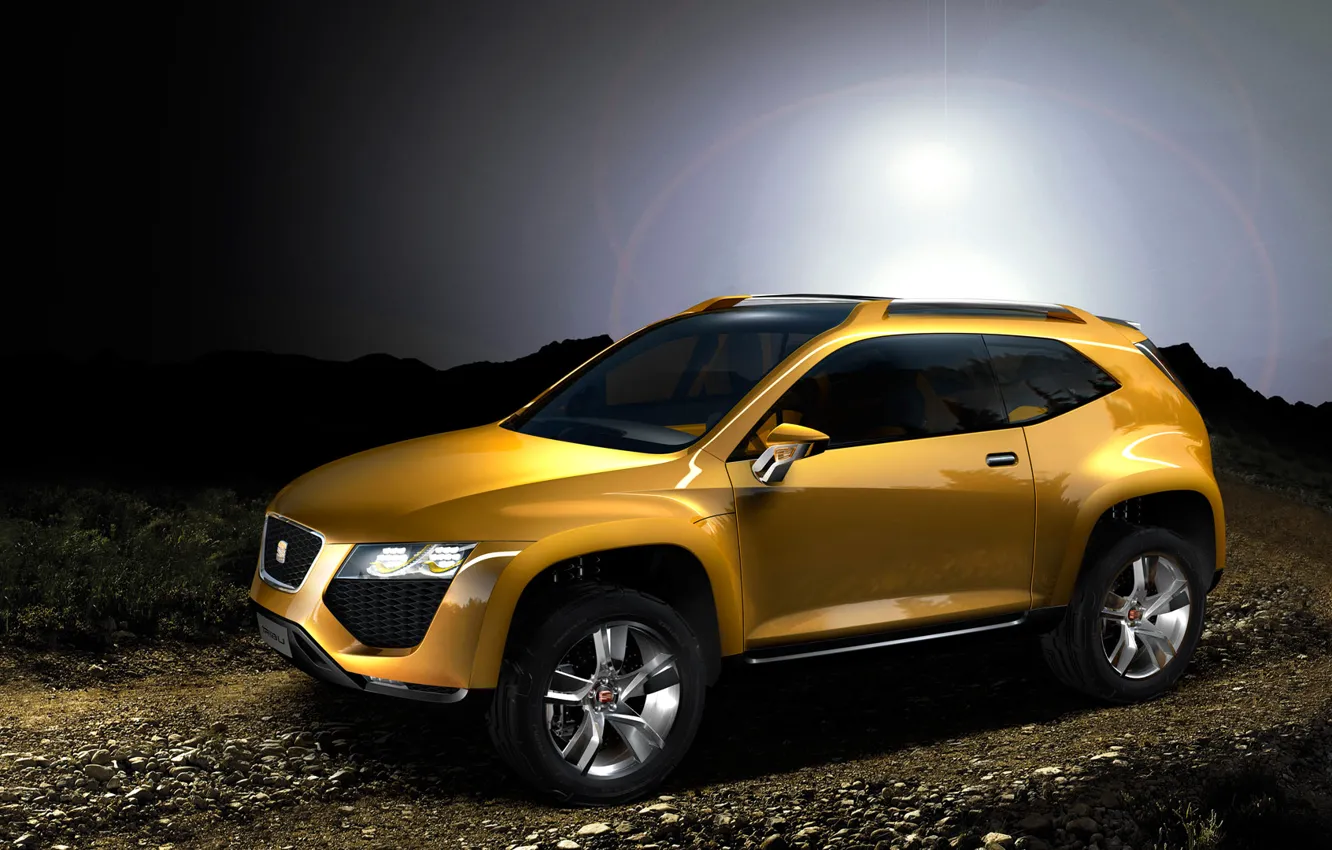 Photo wallpaper crossover, Seat, Tribu