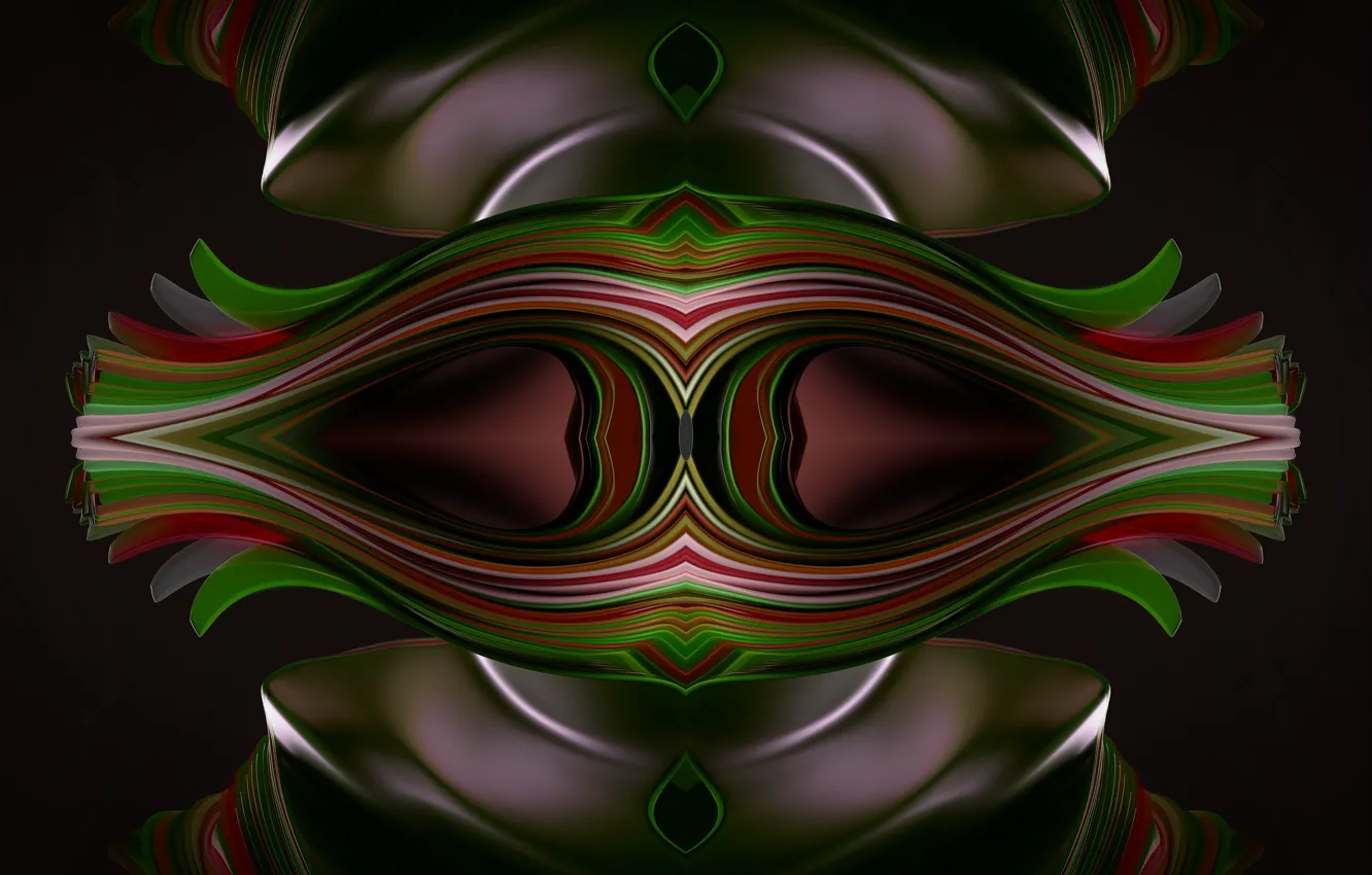 Photo wallpaper background, dark, figure, symmetry