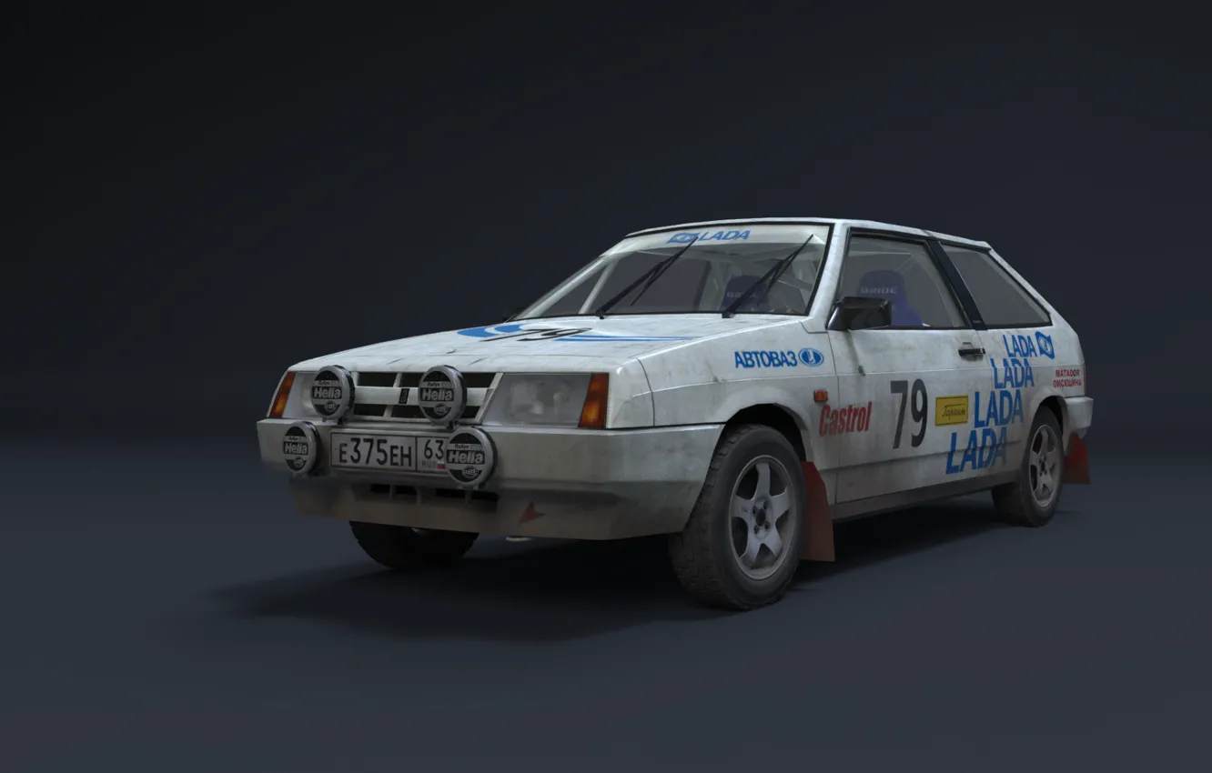 Photo wallpaper background, sport, rally, Lada, VAZ 2108