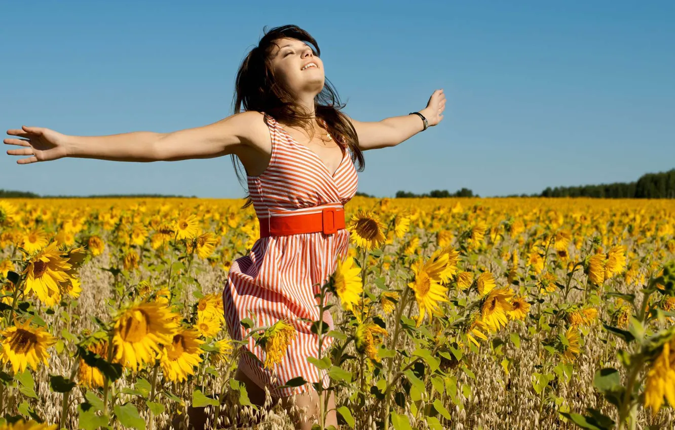 Photo wallpaper girl, model, women