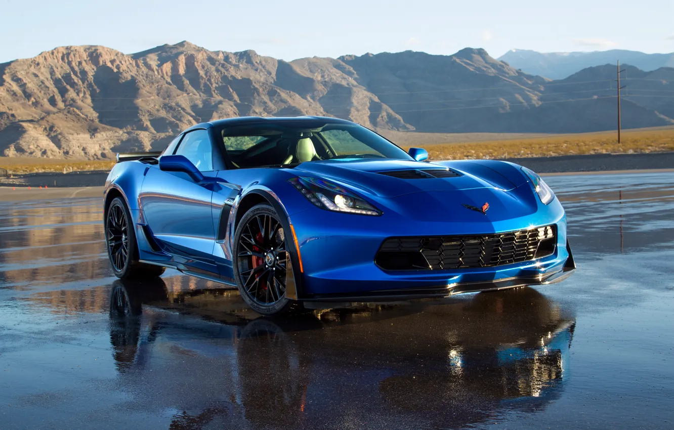 Photo wallpaper Z06, Corvette, Chevrolet, Chevrolet, Corvette, 2014