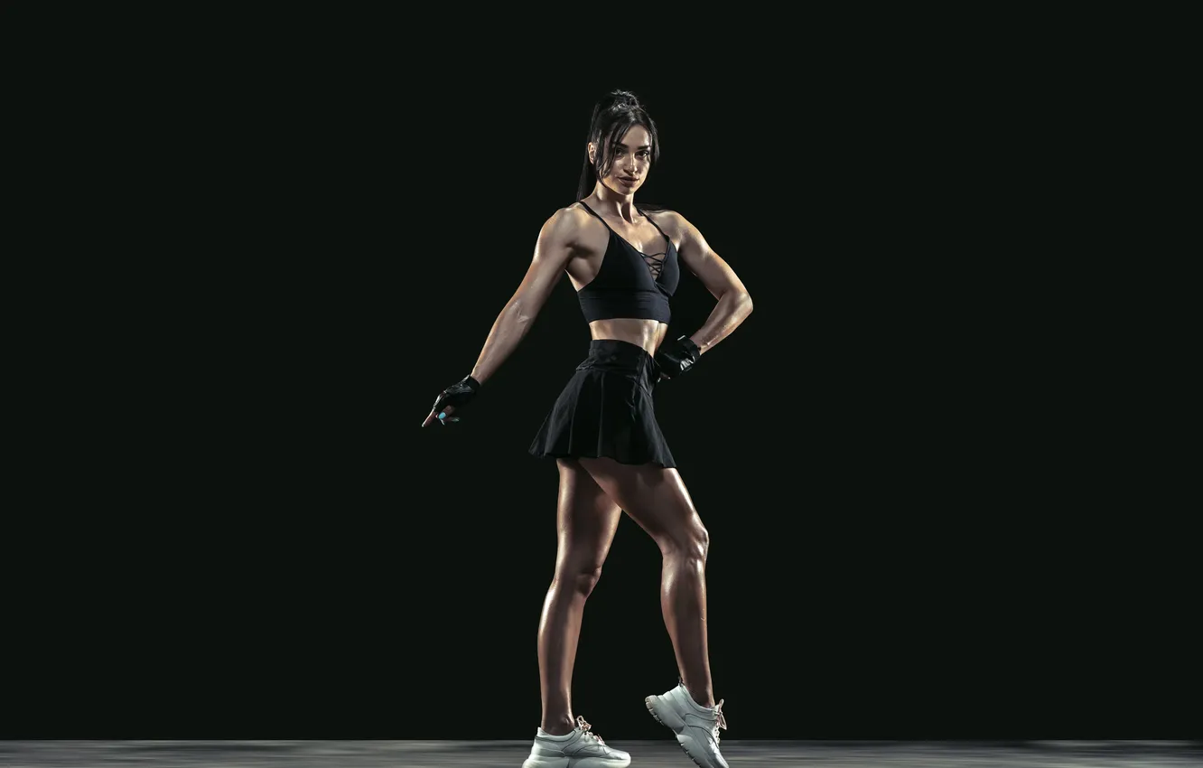 Photo wallpaper club, cross, exercise, female, fitness, gym, healthy, crunch