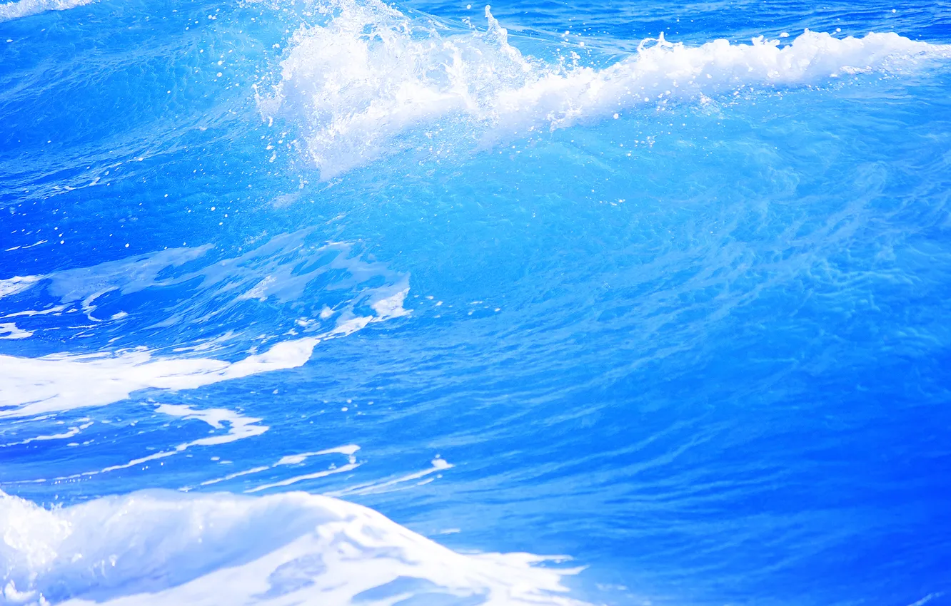 Photo wallpaper sea, wave, water, freshness, nature, the ocean, waves, fresh