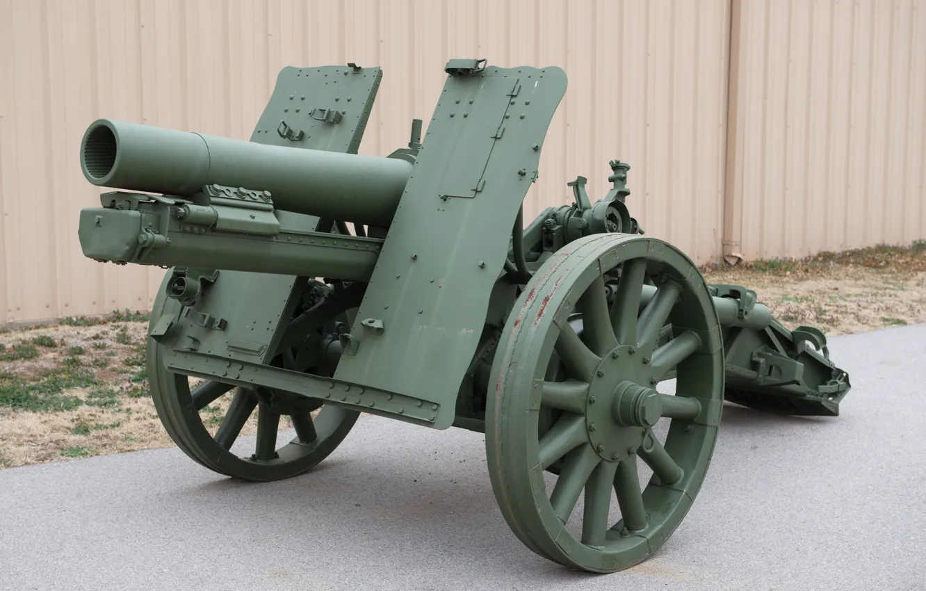 Photo wallpaper weapons, gun, artillery, gun