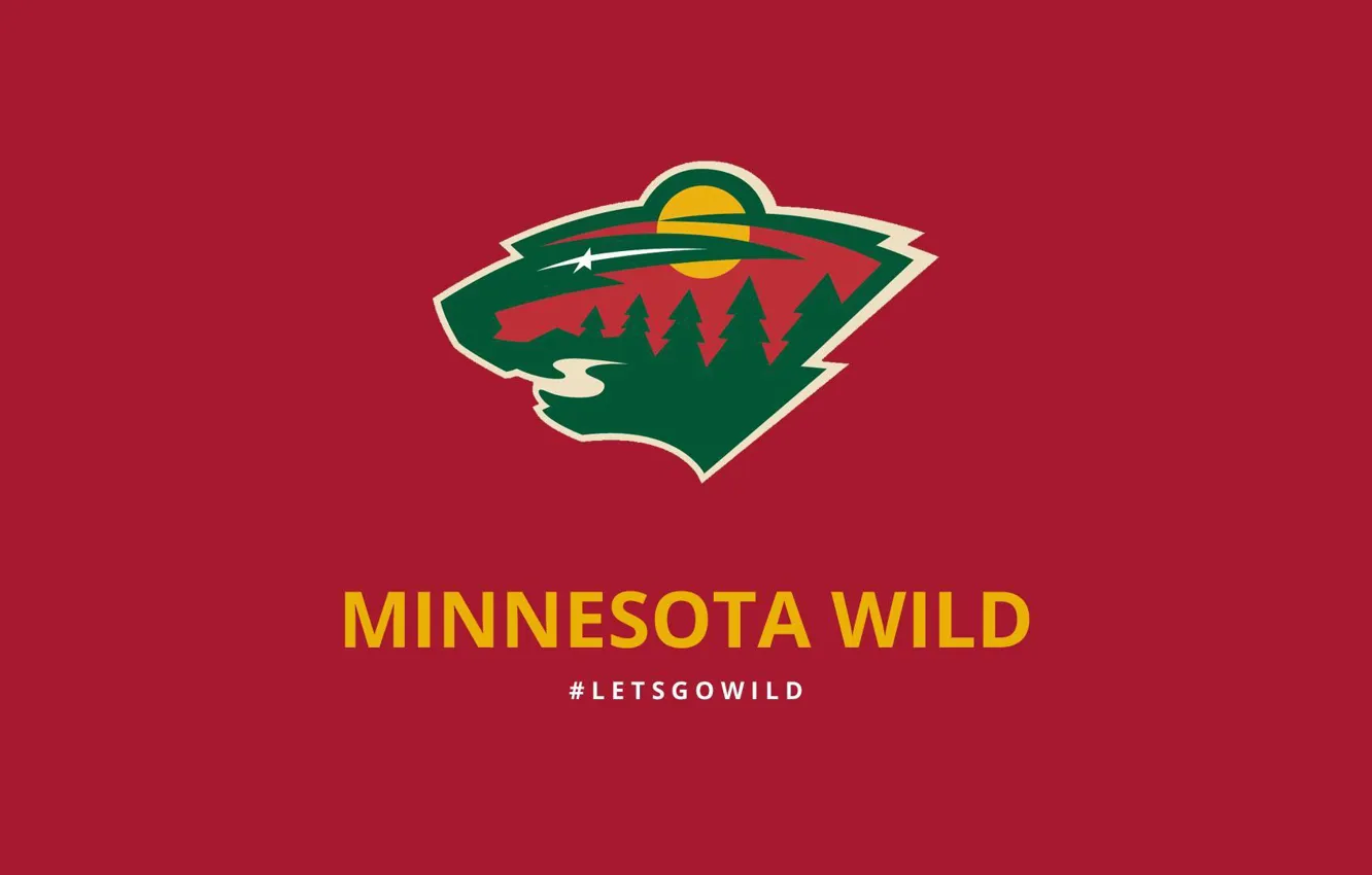 Photo wallpaper USA, NHL, Minnesota Wild, Saint Paul, Minnesota Wild, ice hockey club