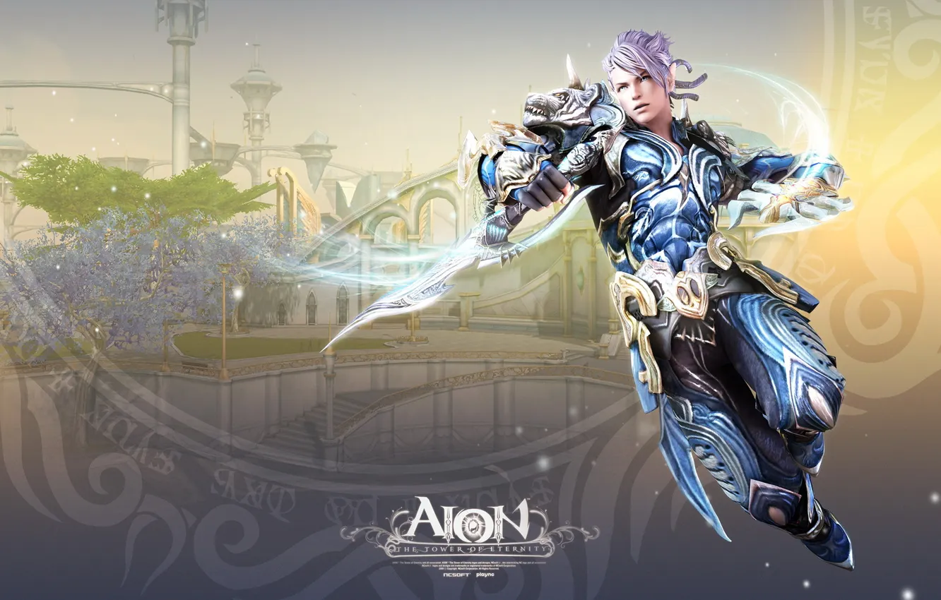 Photo wallpaper dagger, Aion, killer