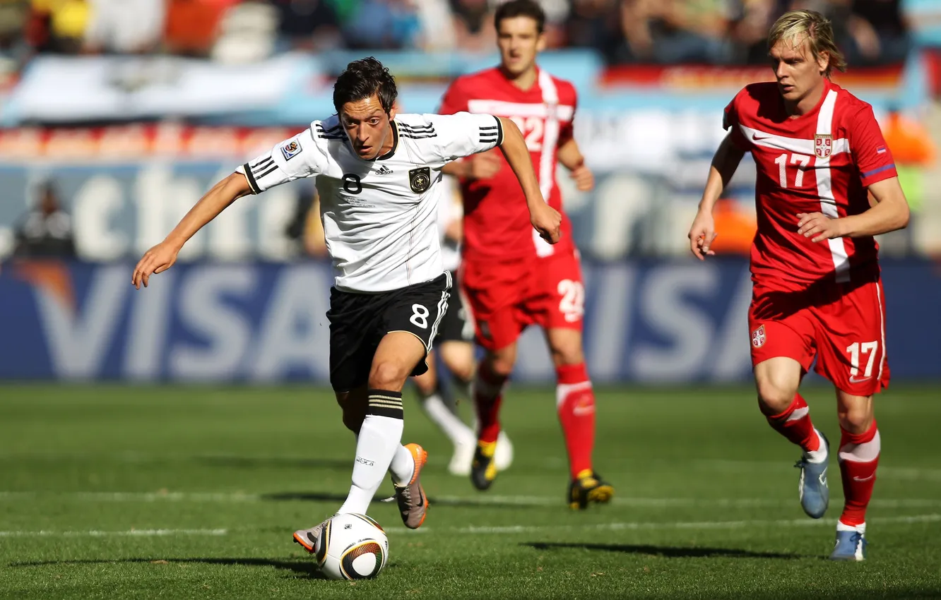 Photo wallpaper Germany, Mesut Ozil, Real, Miloš Krasić