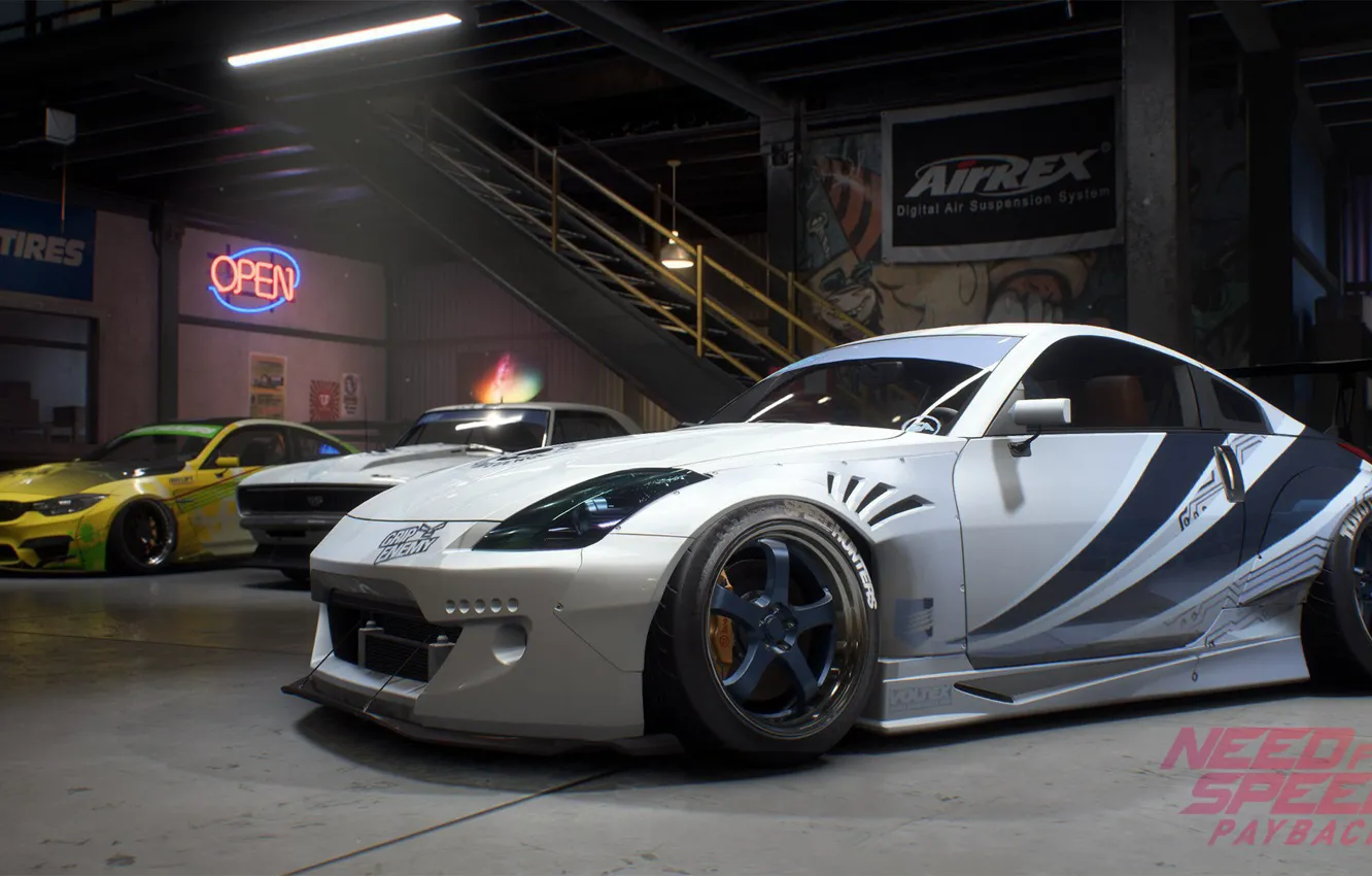 Photo wallpaper Need for Speed, nfs, Electronic Arts, nissan 350z, 2017, Need for Speed: Payback