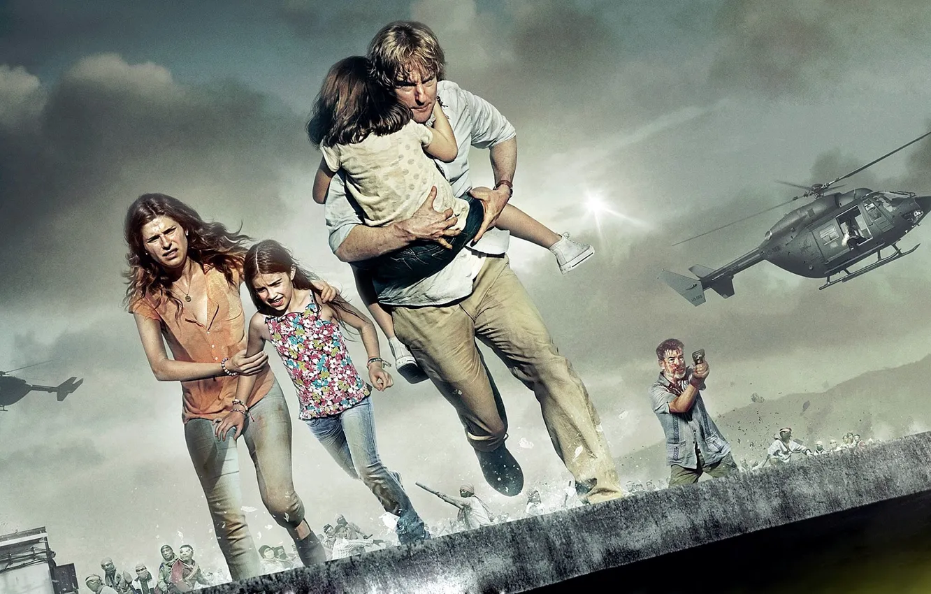 Photo wallpaper family, action, Owen Wilson, Terrorists, No Escape