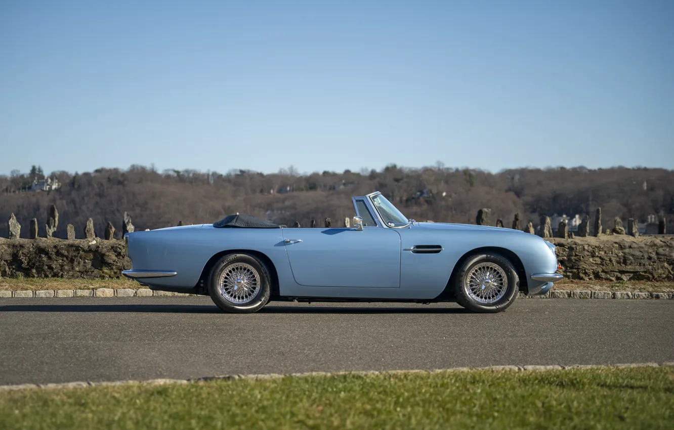 Photo wallpaper Aston Martin DB Short-Chassis Volante, 1965, Aston Martin