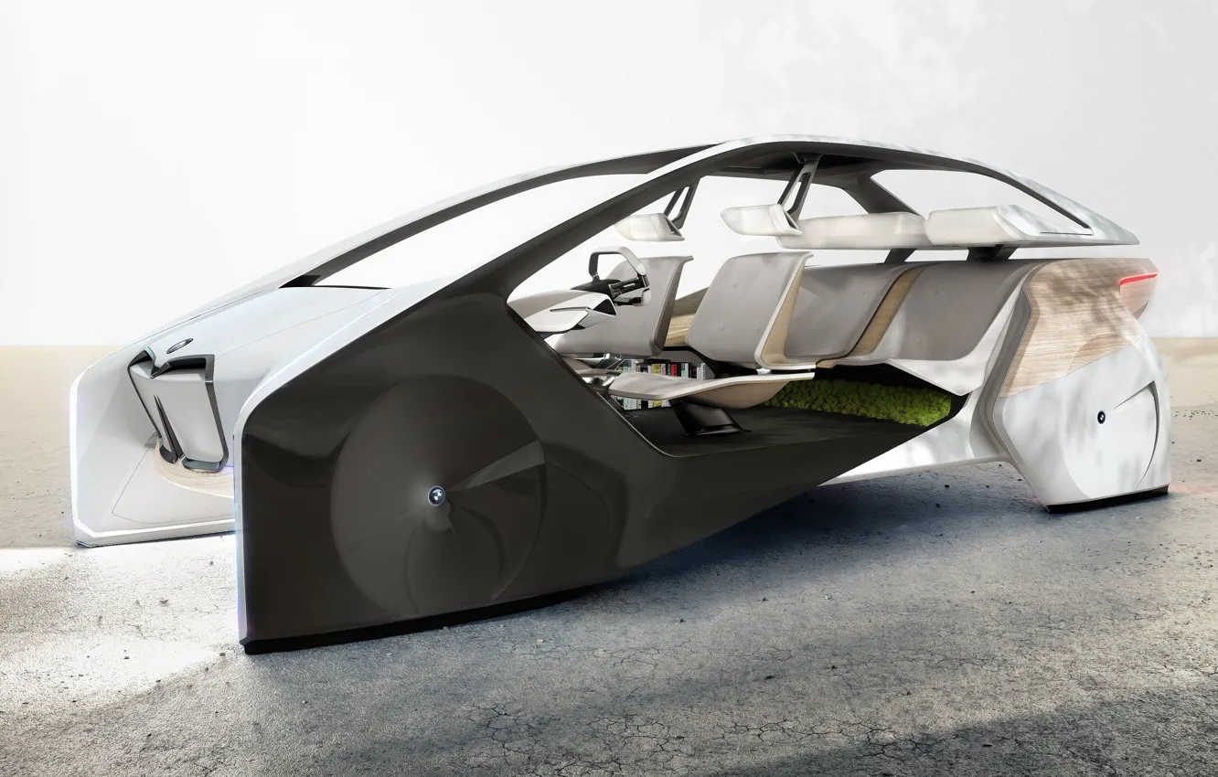 Photo wallpaper car, BMW, Concept Car, 2017, BMW I Inside Future