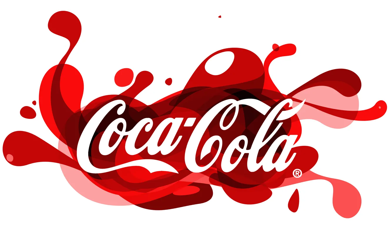 Photo wallpaper red, logo, logo, coca-cola, funky, Coca-Cola
