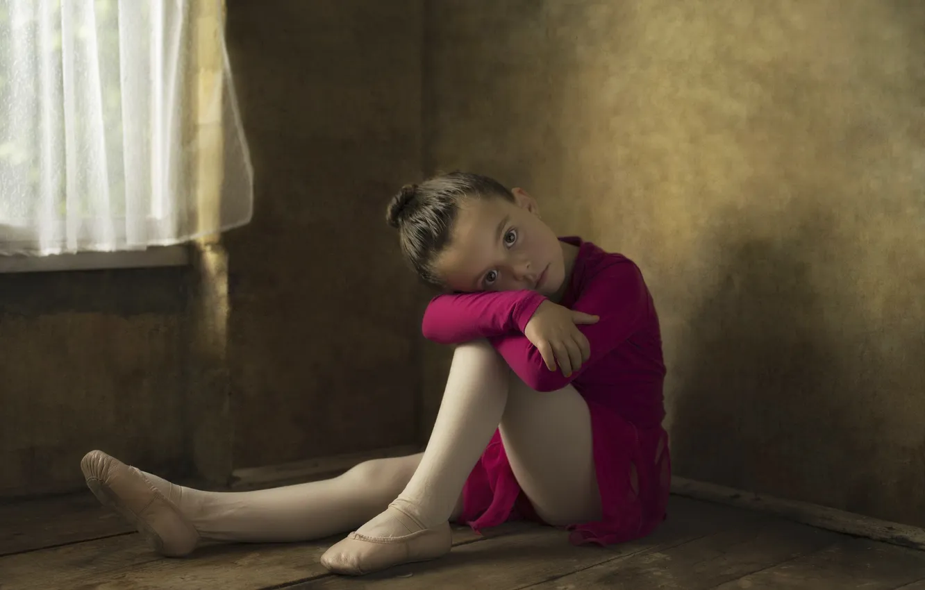 Photo wallpaper girl, ballerina, young