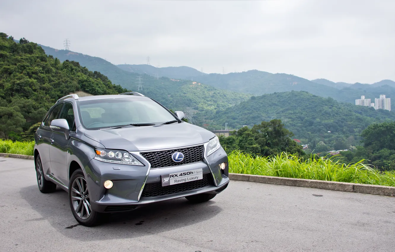 Photo wallpaper Lexus, cars, RX 450h