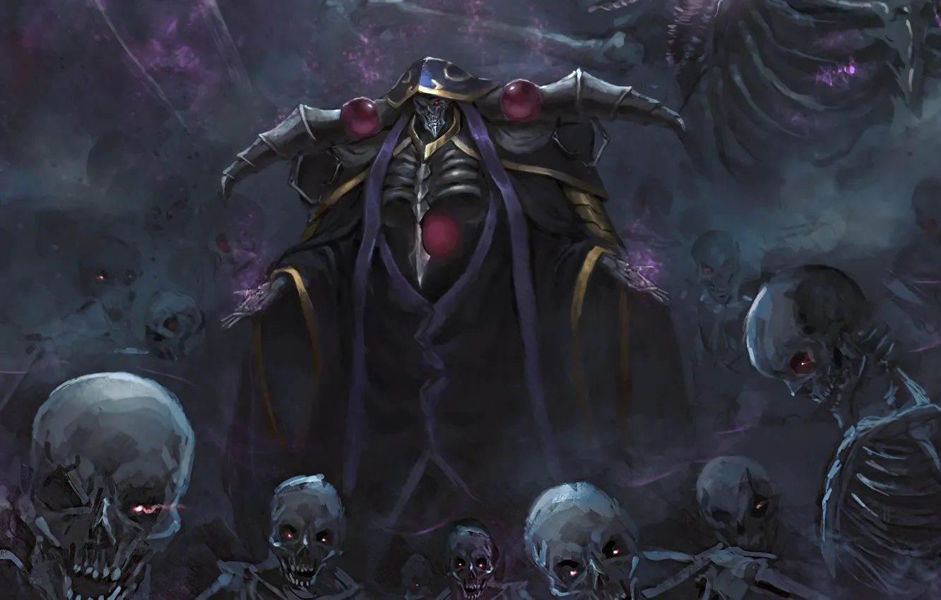 Photo wallpaper Overlord, The Lord, undead