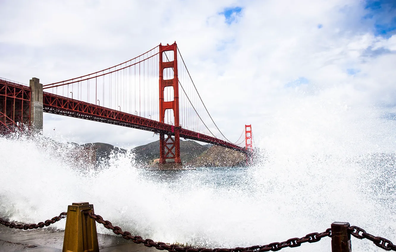 Photo wallpaper CA, San Francisco, Golden Gate, USA, USA, Golden Gate Bridge, California, San Francisco