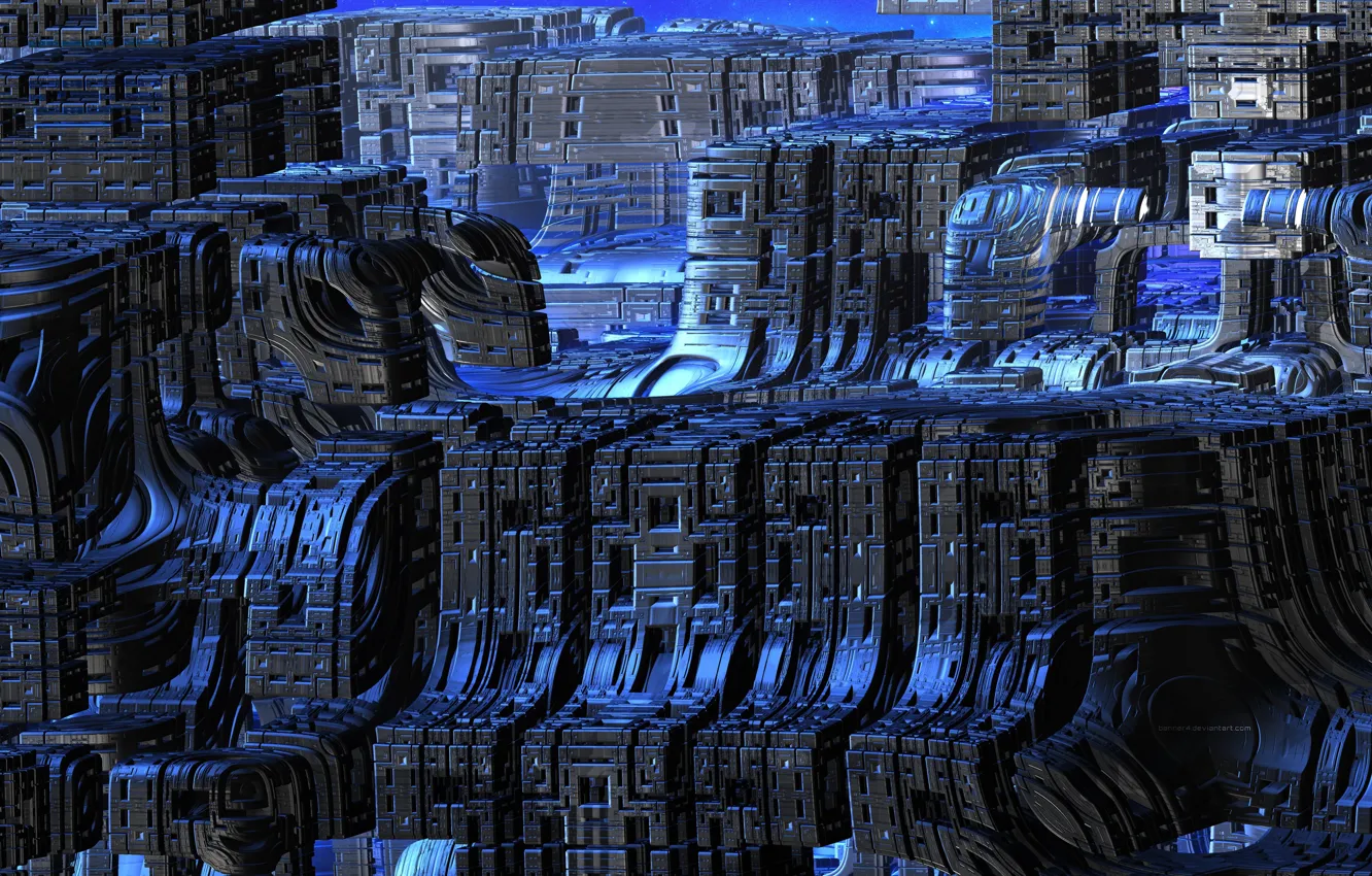 Photo wallpaper metal, color, form