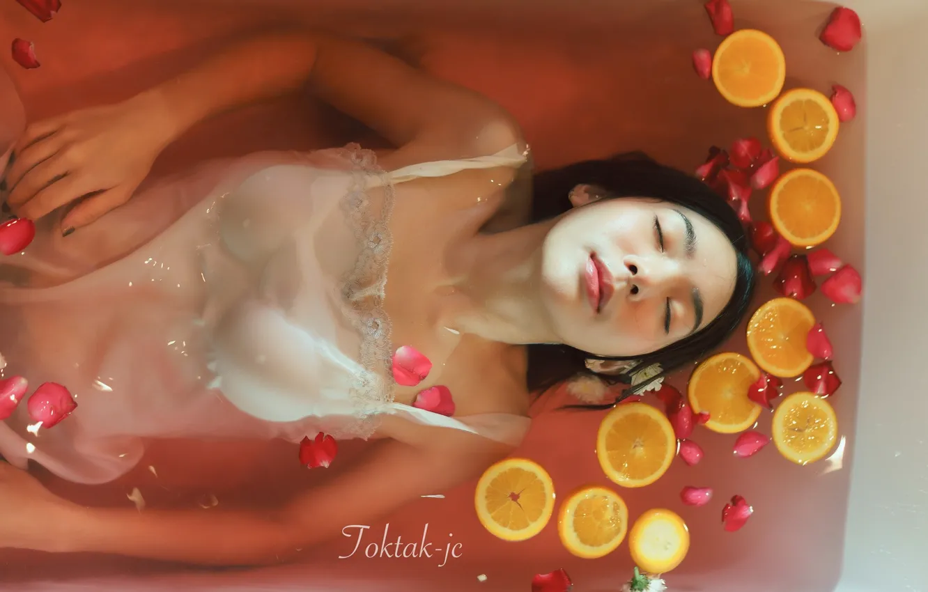 Photo wallpaper China, girl, sexy, girls, woman, model, asian, cute