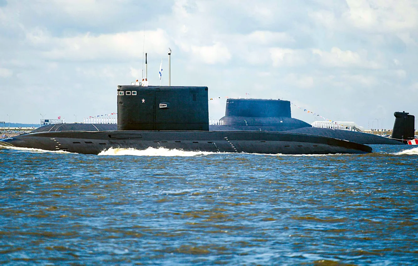 Photo wallpaper submarine, Navy, Vladikavkaz, diesel submarine