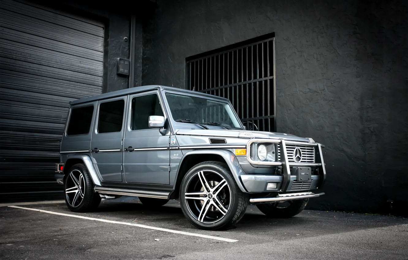 Photo wallpaper wheels, AMG, G55, with, Luxury, Mercede