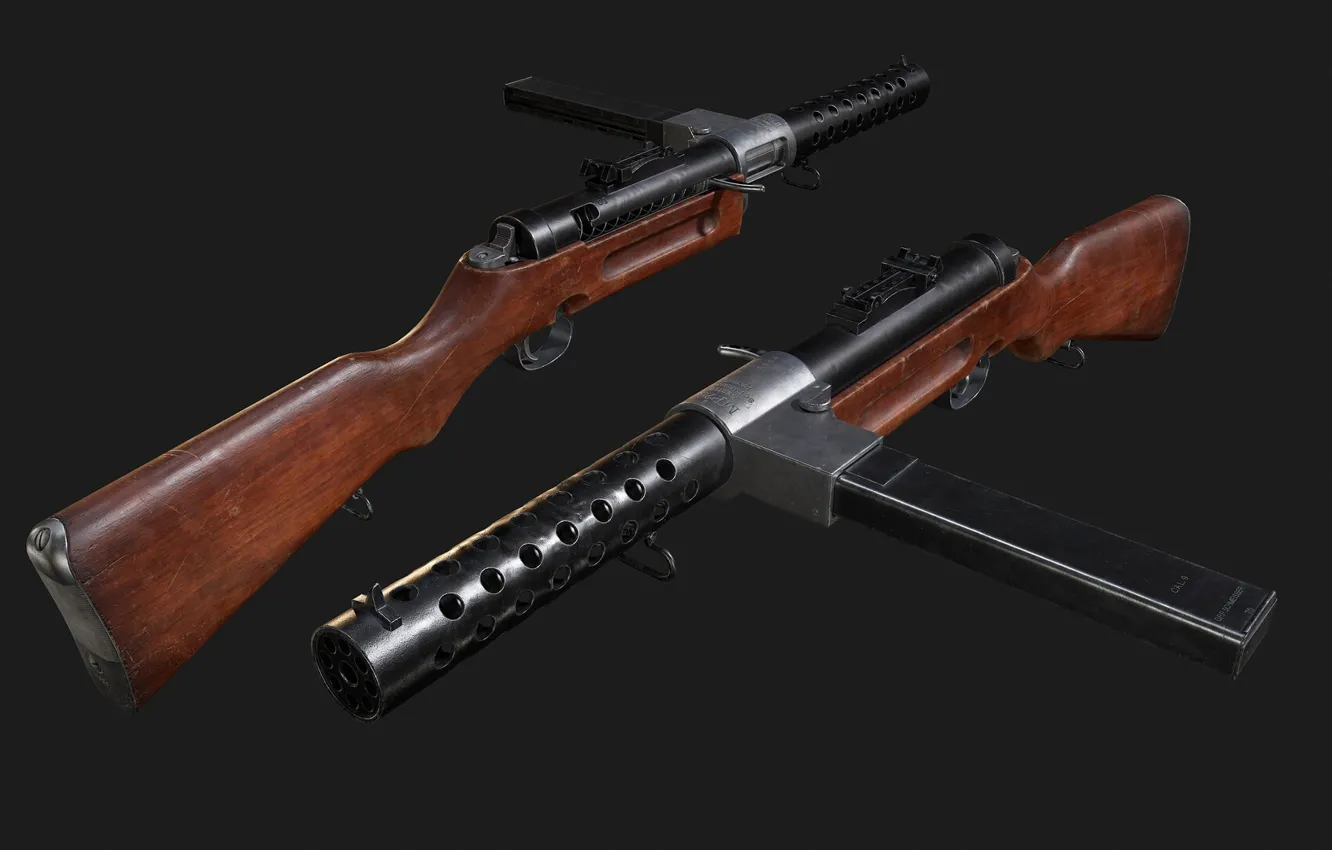 Photo wallpaper Germany, The gun, Hugo Schmeisser, MP28-II