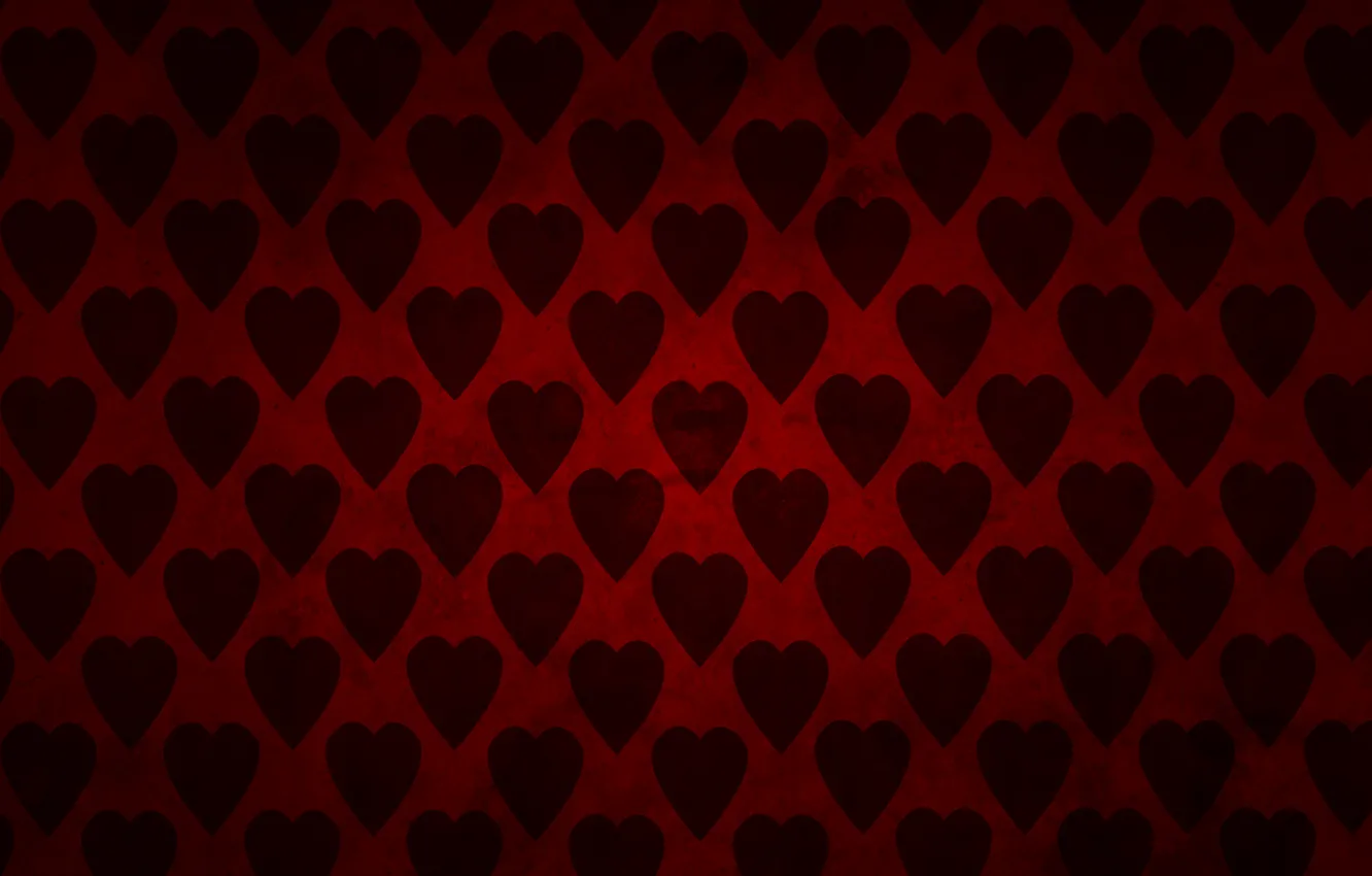Photo wallpaper love, red, heart