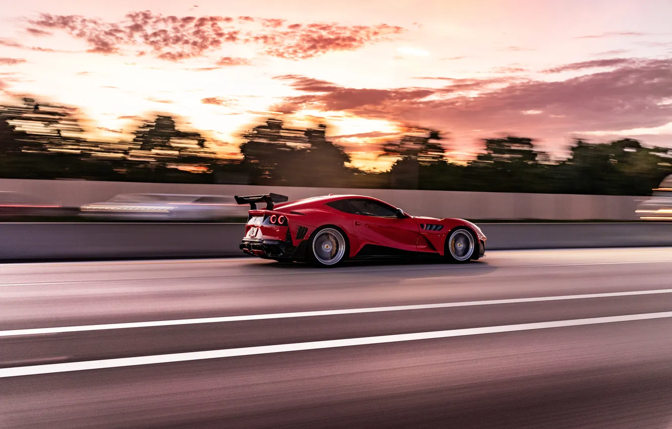Photo wallpaper car, Ferrari, Supercar
