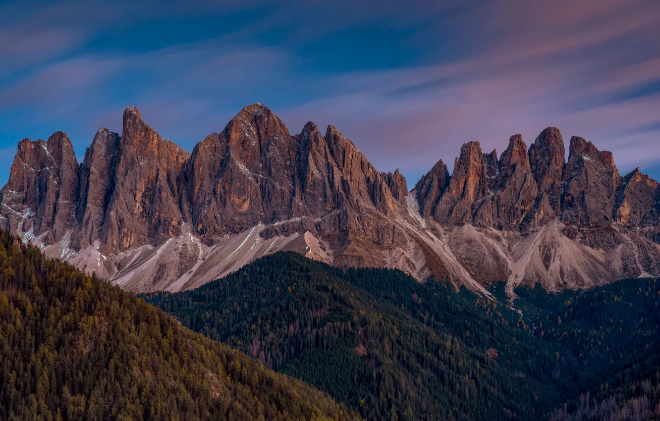 Photo wallpaper mountains, Italy, The Dolomites
